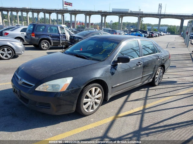 Aukcja sprzedaży 2006 Honda Accord Se V6, vin: 1HGCM663X6A801075, numer aukcji: 40069766