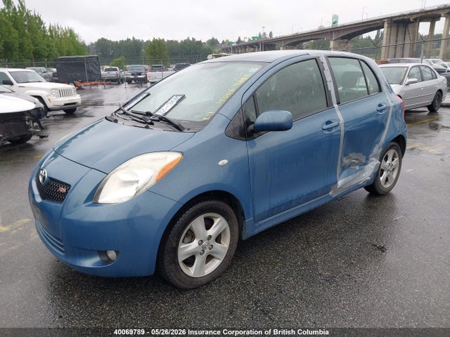 2007 Toyota Yaris მანქანა იყიდება აუქციონზე, vin: JTDKT923575092618, აუქციონის ნომერი: 40069789