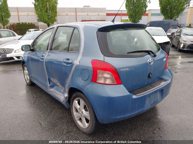 2007 Toyota Yaris მანქანა იყიდება აუქციონზე, vin: JTDKT923575092618, აუქციონის ნომერი: 40069789