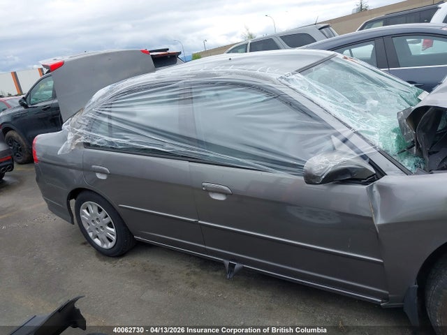 2004 Honda Civic Lx მანქანა იყიდება აუქციონზე, vin: 2HGES16604H904936, აუქციონის ნომერი: 40062730