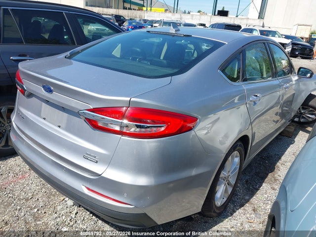 Продаж на аукціоні авто 2020 Ford Fusion Hybrid Sel, vin: 3FA6P0MU6LR100228, номер лоту: 40069792