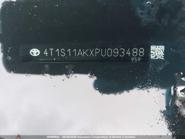 4T1S11AKXPU093488 Toyota Camry