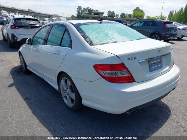 Auction sale of the 2009 Mercedes-benz C 300 4matic, vin: WDDGF81X99F272134, lot number: 40069822