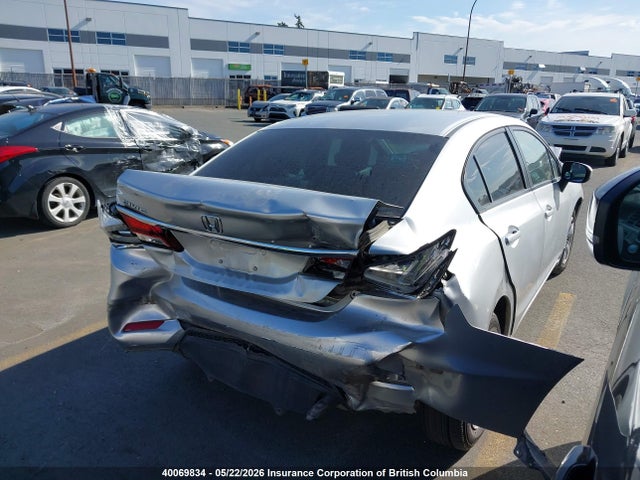 2015 Honda Civic მანქანა იყიდება აუქციონზე, vin: 2HGFB2F42FH026633, აუქციონის ნომერი: 40069834