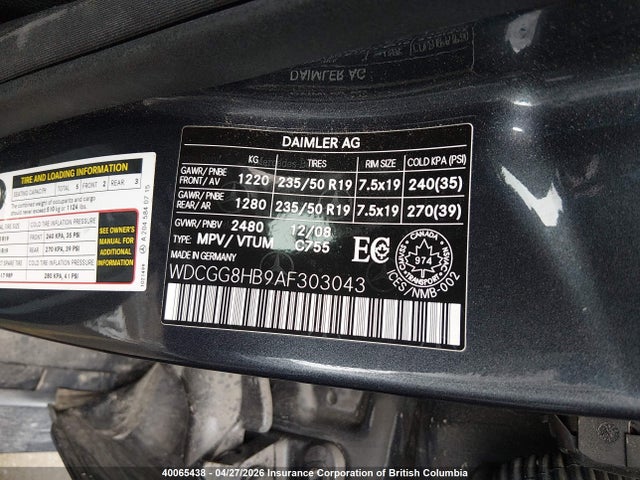 Продаж на аукціоні авто 2010 Mercedes-benz Glk 350 4matic, vin: WDCGG8HB9AF303043, номер лоту: 40065438