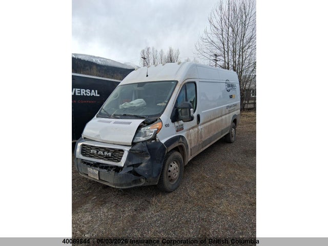 2019 Ram Promaster 3500 3500 High მანქანა იყიდება აუქციონზე, vin: 3C6URVHG1KE566286, აუქციონის ნომერი: 40069844