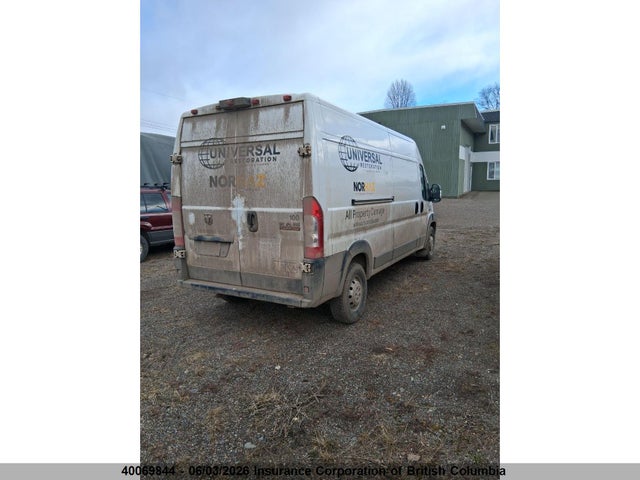 2019 Ram Promaster 3500 3500 High მანქანა იყიდება აუქციონზე, vin: 3C6URVHG1KE566286, აუქციონის ნომერი: 40069844