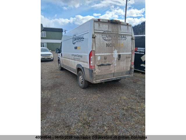 2019 Ram Promaster 3500 3500 High მანქანა იყიდება აუქციონზე, vin: 3C6URVHG1KE566286, აუქციონის ნომერი: 40069844