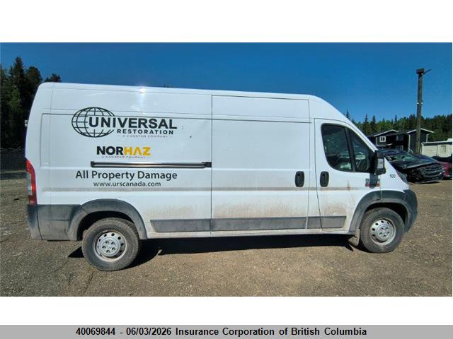 2019 Ram Promaster 3500 3500 High მანქანა იყიდება აუქციონზე, vin: 3C6URVHG1KE566286, აუქციონის ნომერი: 40069844