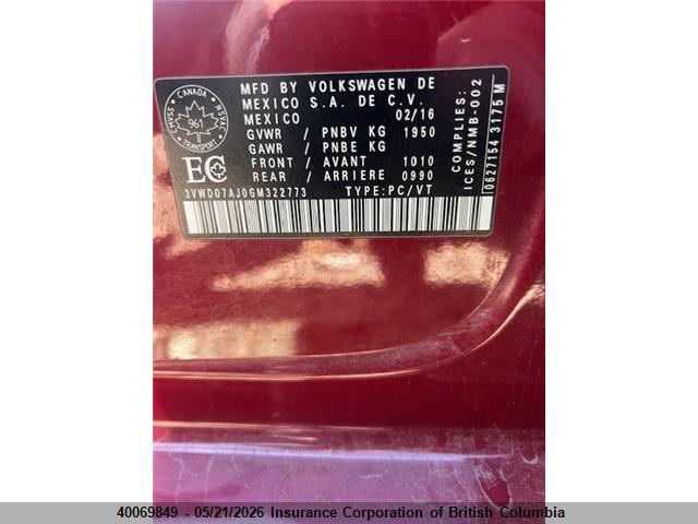3VWD07AJ0GM322773 Volkswagen Jetta