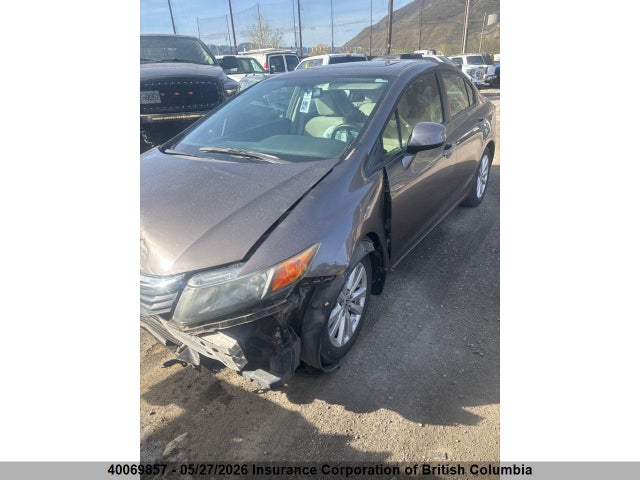 2012 Honda Civic მანქანა იყიდება აუქციონზე, vin: 2HGFB2F5XCH061358, აუქციონის ნომერი: 40069857
