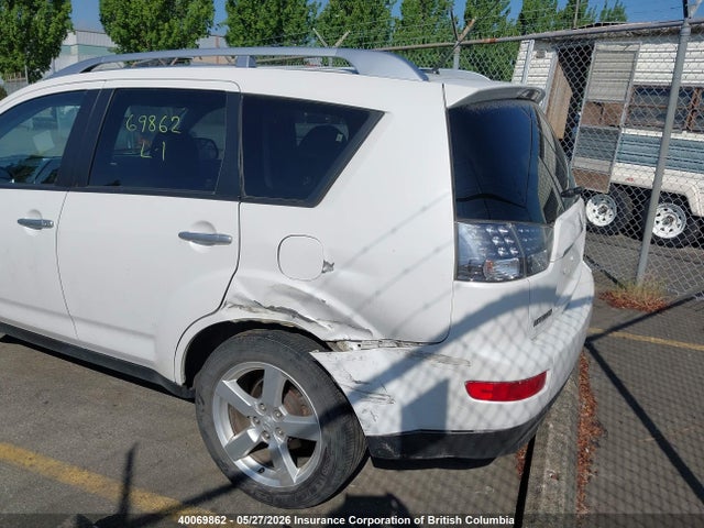 40069862 :رقم المزاد ، JA4MT41X58Z601305 vin ، 2008 Mitsubishi Outlander Xls مزاد بيع