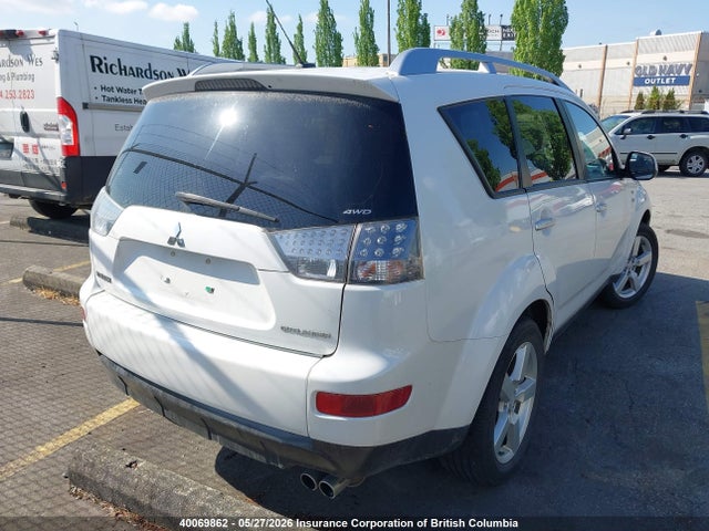 40069862 :رقم المزاد ، JA4MT41X58Z601305 vin ، 2008 Mitsubishi Outlander Xls مزاد بيع
