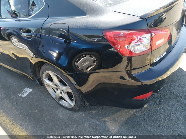 2007 Lexus Is 250 მანქანა იყიდება აუქციონზე, vin: JTHBK262972033986, აუქციონის ნომერი: 40062364