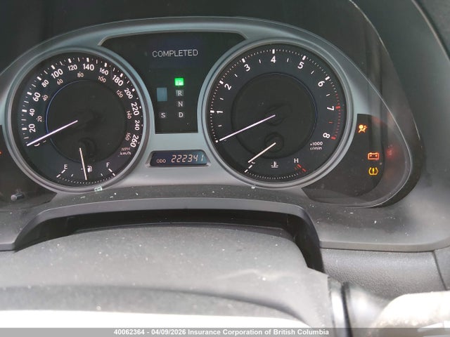 2007 Lexus Is 250 მანქანა იყიდება აუქციონზე, vin: JTHBK262972033986, აუქციონის ნომერი: 40062364