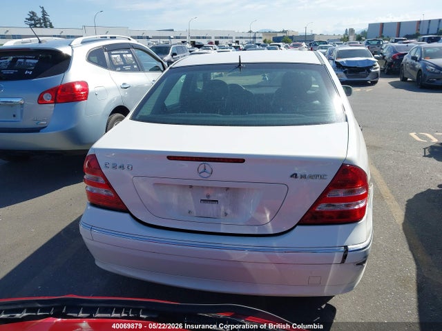 Продажа на аукционе авто 2005 Mercedes-benz C 240 4matic/elegance 4matic, vin: WDBRF81J45F601474, номер лота: 40069879