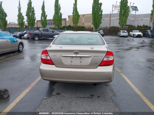 Продажа на аукционе авто 2003 Toyota Camry, vin: JTDBF32K030123017, номер лота: 40069891