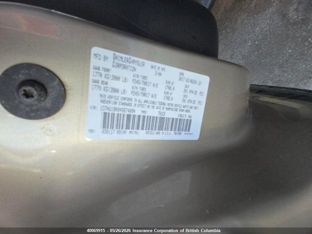 40069915 :رقم المزاد ، 1D7HU18N94S674094 vin ، 2004 Dodge Ram 1500 St/slt مزاد بيع