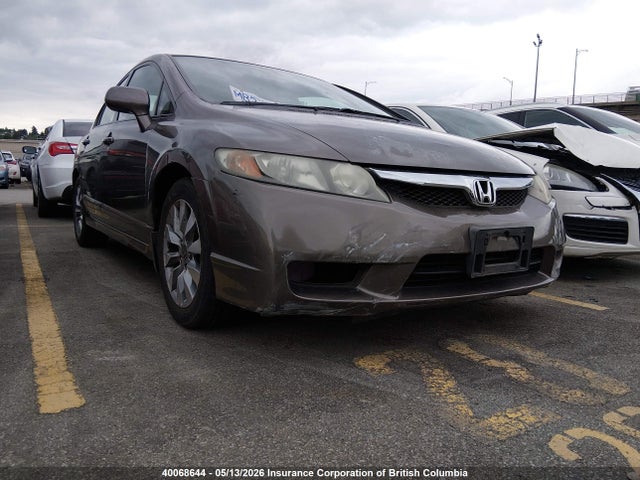 40068644 :رقم المزاد ، 2HGFA16069H035737 vin ، 2009 Honda Civic Exl مزاد بيع