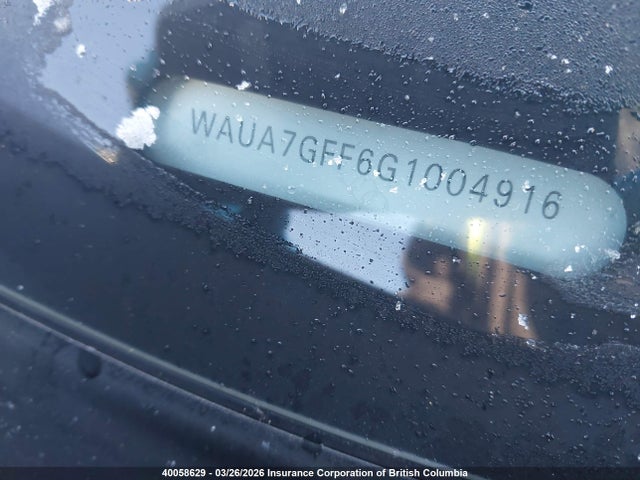 Продаж на аукціоні авто 2016 Audi A3 Premium, vin: WAUA7GFF6G1004916, номер лоту: 40058629
