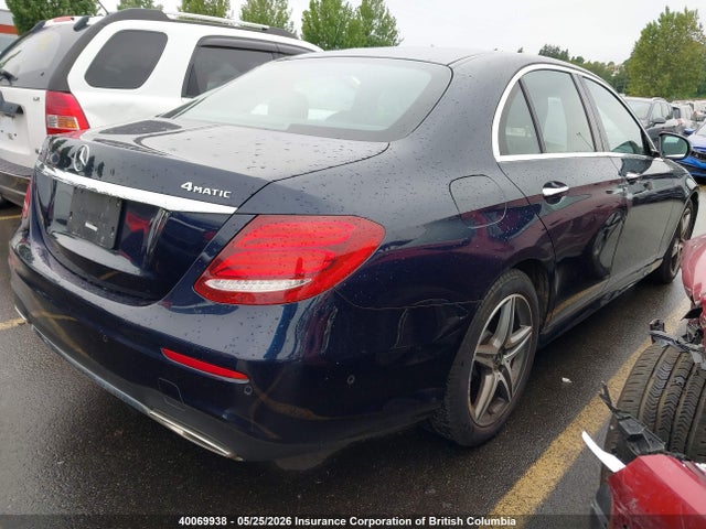 Продаж на аукціоні авто 2018 Mercedes-benz E 300 4matic, vin: WDDZF4KB2JA413616, номер лоту: 40069938