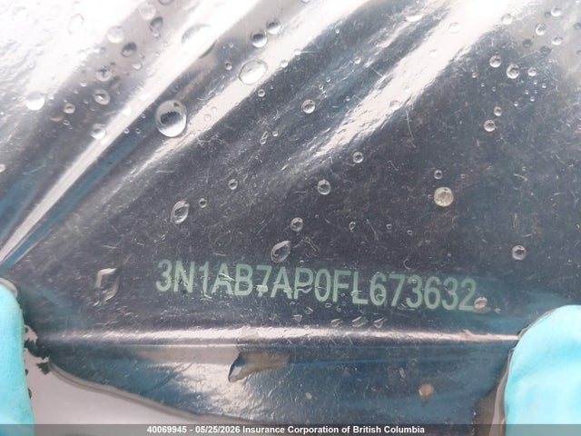 3N1AB7AP0FL673632 Nissan Sentra S/sv/sr/sl