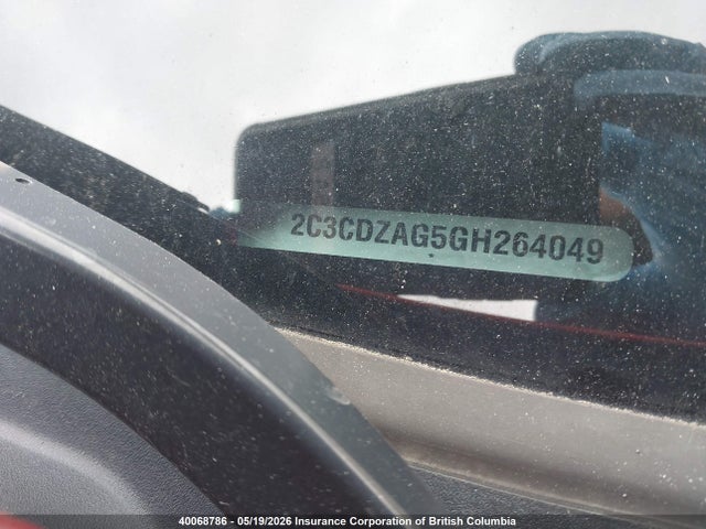 Aukcja sprzedaży 2016 Dodge Challenger Sxt, vin: 2C3CDZAG5GH264049, numer aukcji: 40068786