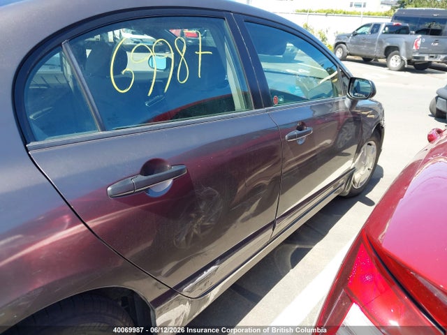 40069987 :رقم المزاد ، 2HGFA16459H011853 vin ، 2009 Honda Civic مزاد بيع