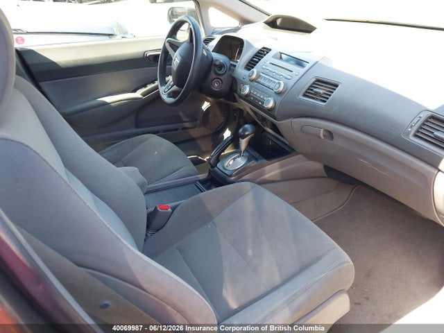 40069987 :رقم المزاد ، 2HGFA16459H011853 vin ، 2009 Honda Civic مزاد بيع