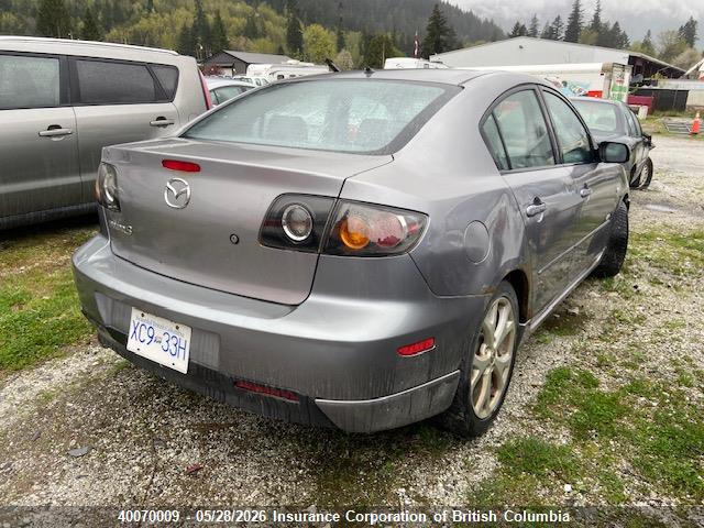 Продажа на аукционе авто 2004 Mazda 3 S, vin: JM1BK123641136231, номер лота: 40070009
