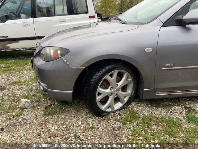 Продажа на аукционе авто 2004 Mazda 3 S, vin: JM1BK123641136231, номер лота: 40070009