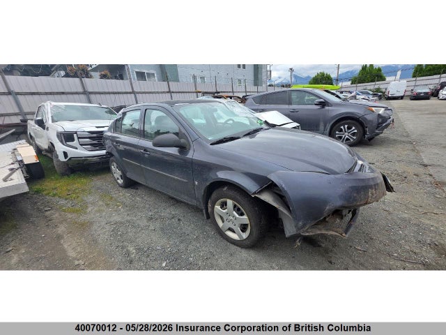 40070012 :رقم المزاد ، 1G1AJ55F487224797 vin ، 2008 Chevrolet Cobalt Ls مزاد بيع