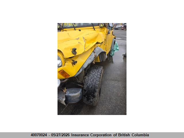Aukcja sprzedaży 2001 Jeep Tj, vin: 1J4FA49S31P351524, numer aukcji: 40070024
