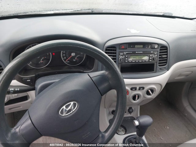 Продажа на аукционе авто 2007 Hyundai Accent Gl/gls, vin: KMHCN45C37U110595, номер лота: 40070042