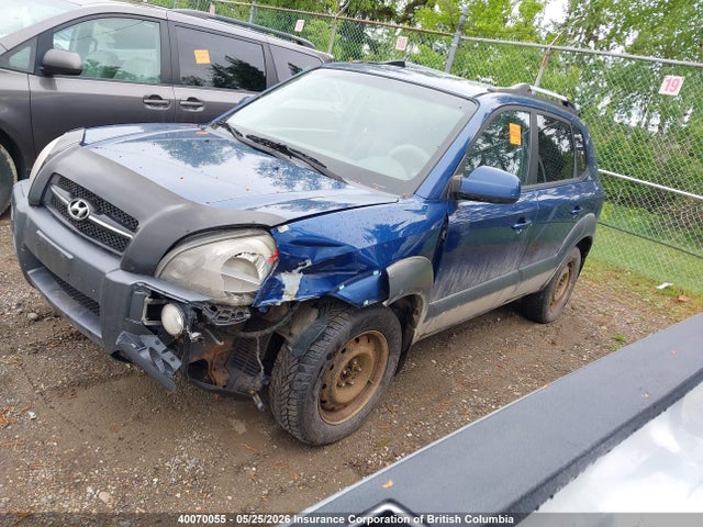 Продажа на аукционе авто 2007 Hyundai Tucson Gl/gls, vin: KM8JM72D07U685729, номер лота: 40070055