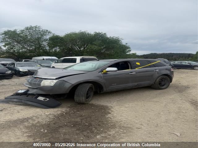 Продажа на аукционе авто 2010 Lincoln Mkx, vin: 2LMDJ8JC0ABJ29586, номер лота: 40070060