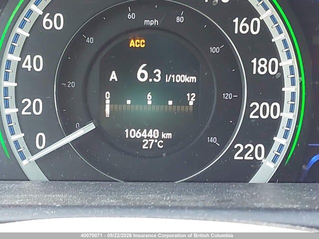 40070071 :رقم المزاد ، JHMCR6F36HC800382 vin ، 2017 Honda Accord Hybrid مزاد بيع