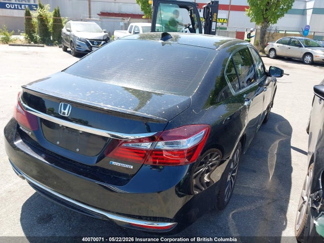 40070071 :رقم المزاد ، JHMCR6F36HC800382 vin ، 2017 Honda Accord Hybrid مزاد بيع