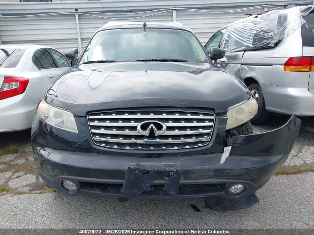 40070072 :رقم المزاد ، JNRBS08W54X400922 vin ، 2004 Infiniti Fx45 مزاد بيع