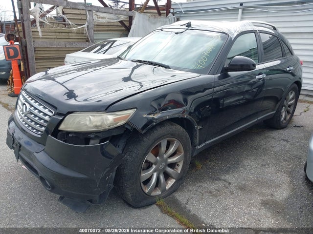 40070072 :رقم المزاد ، JNRBS08W54X400922 vin ، 2004 Infiniti Fx45 مزاد بيع