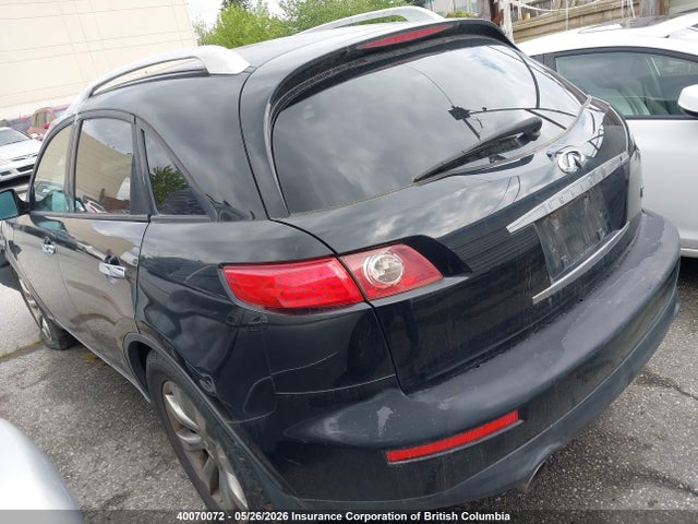 40070072 :رقم المزاد ، JNRBS08W54X400922 vin ، 2004 Infiniti Fx45 مزاد بيع