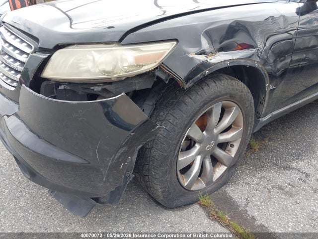 40070072 :رقم المزاد ، JNRBS08W54X400922 vin ، 2004 Infiniti Fx45 مزاد بيع