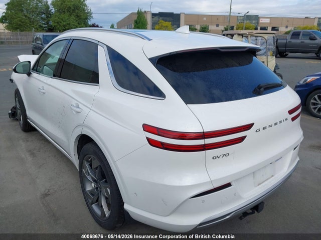 40068676 :رقم المزاد ، KMUMAET13PU006701 vin ، 2023 Genesis Gv70 Prestige مزاد بيع