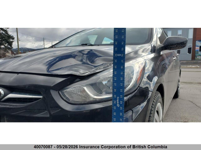 40070087 :رقم المزاد ، KMHCT5AEXCU008580 vin ، 2012 Hyundai Accent Gls/gs مزاد بيع