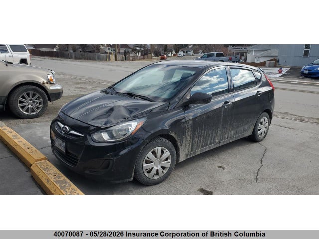 40070087 :رقم المزاد ، KMHCT5AEXCU008580 vin ، 2012 Hyundai Accent Gls/gs مزاد بيع
