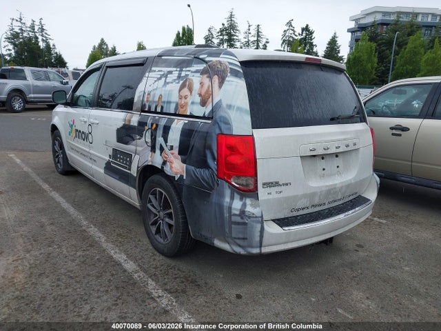 2017 Dodge Grand Caravan Cvp/sxt მანქანა იყიდება აუქციონზე, vin: 2C4RDGBG3HR618008, აუქციონის ნომერი: 40070089
