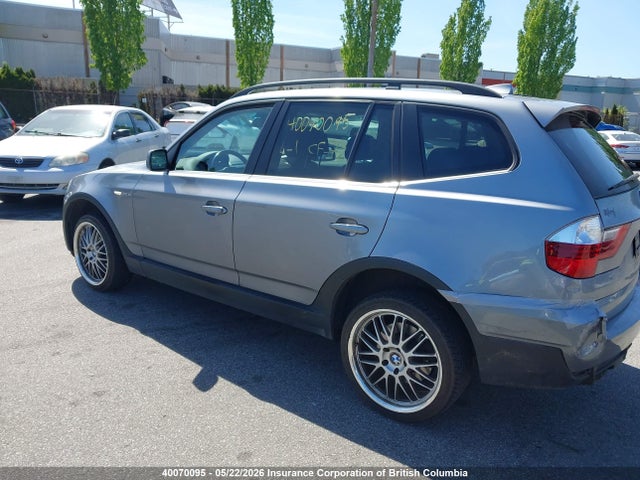 40070095 :رقم المزاد ، WBXPC93478WJ07759 vin ، 2008 Bmw X3 مزاد بيع