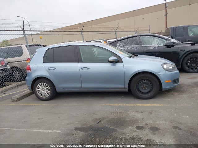 40070096 :رقم المزاد ، WVWDA7AJ2CW049751 vin ، 2012 Volkswagen Golf مزاد بيع