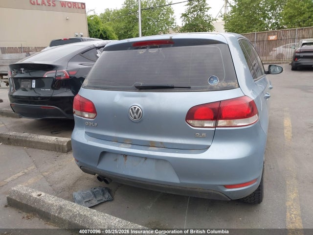 40070096 :رقم المزاد ، WVWDA7AJ2CW049751 vin ، 2012 Volkswagen Golf مزاد بيع