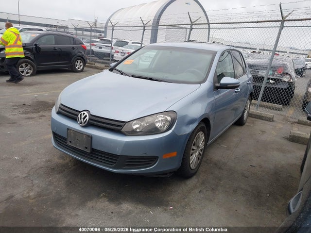 40070096 :رقم المزاد ، WVWDA7AJ2CW049751 vin ، 2012 Volkswagen Golf مزاد بيع